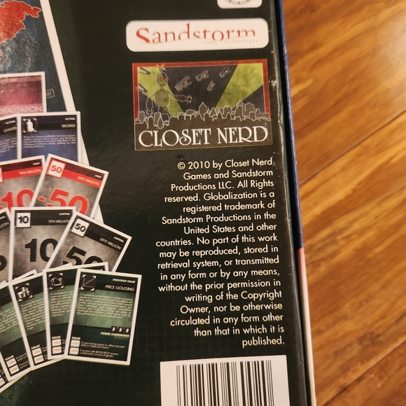 Globalization Strategy Economics Board Game Closet Nerd - Picture 5 of 8